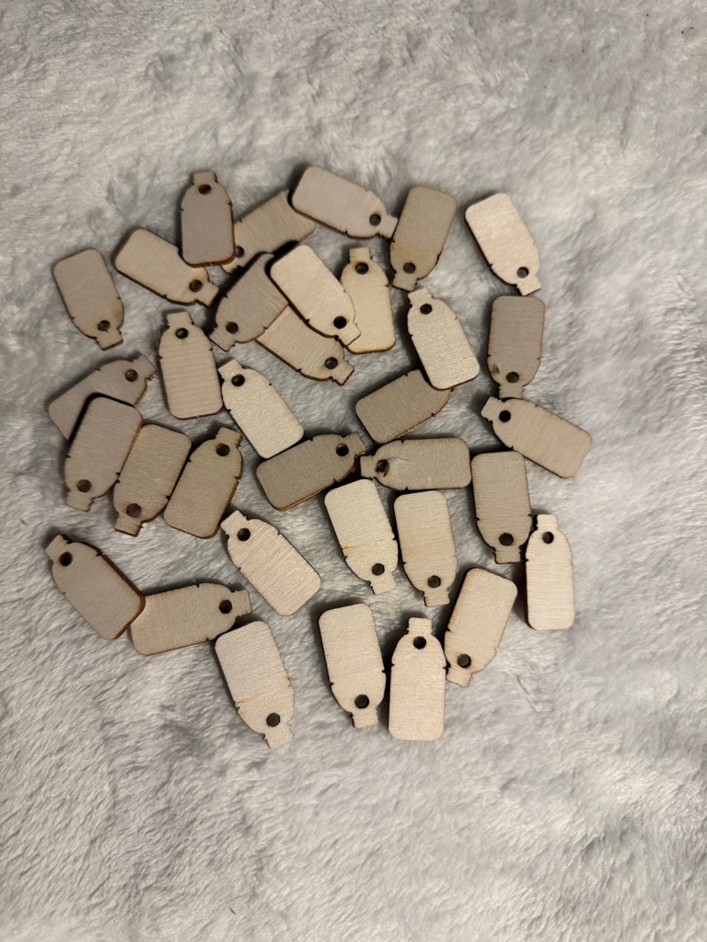 Blank Wooden Light Bulbs for Arts & Crafts